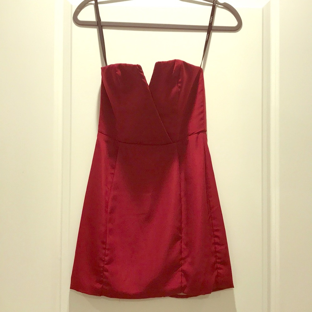 Naven Red Cocktail Dress